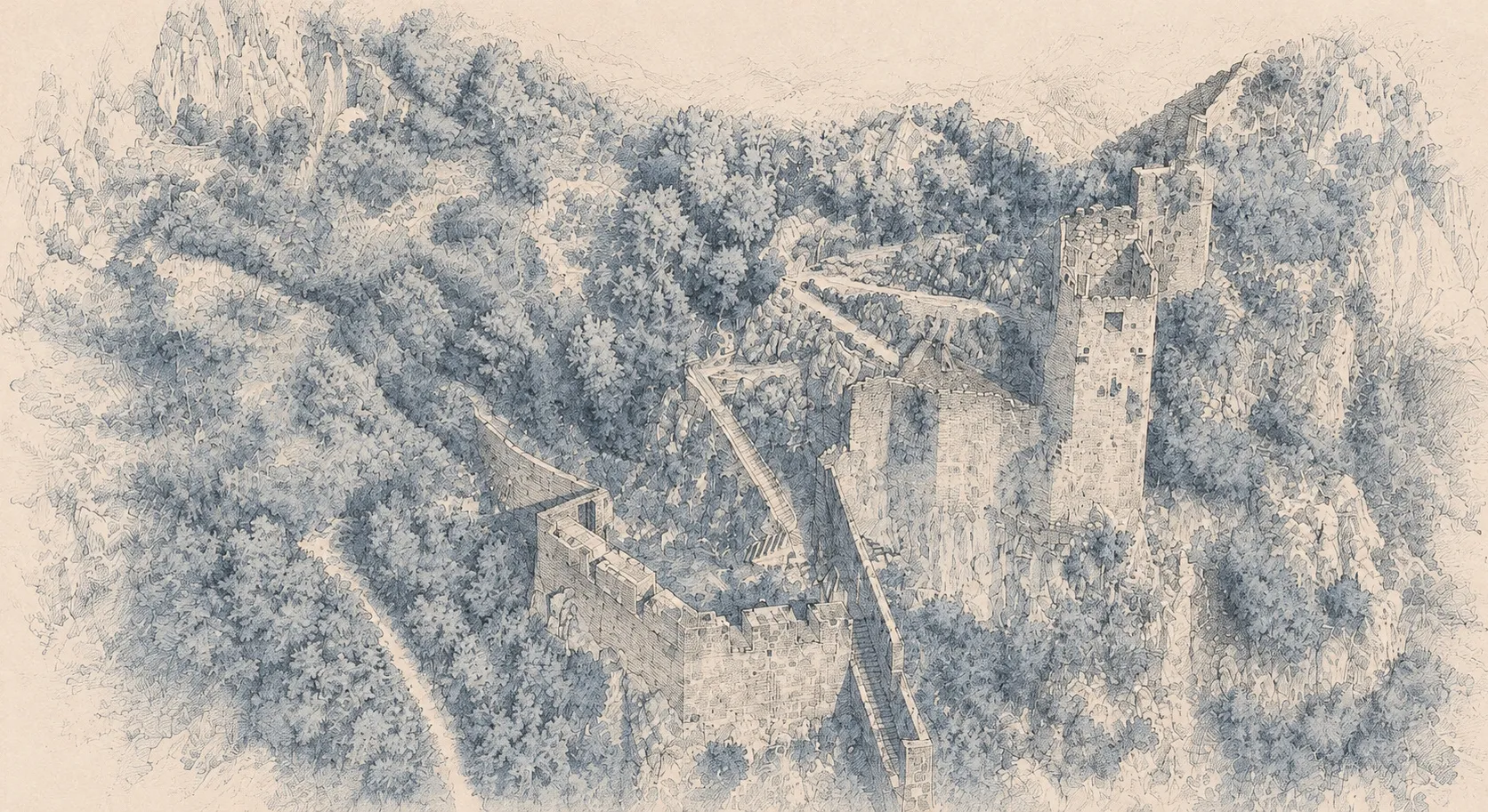Interactive map of the Saint Francis Rampart